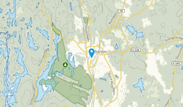 Olofström, Blekinge Map