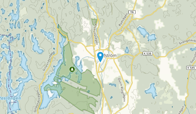 Olofström, Blekinge Map