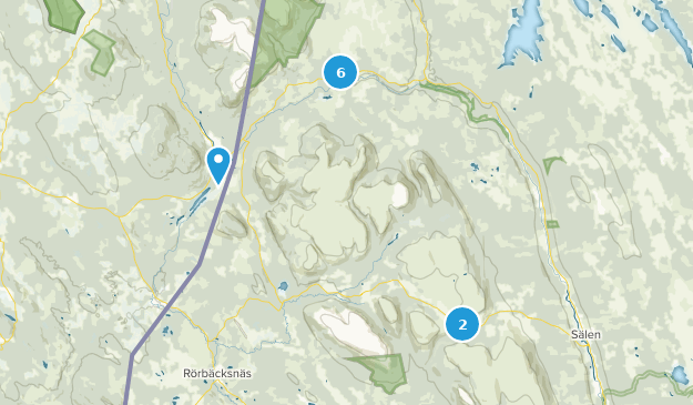 Sälen, Dalarna Map