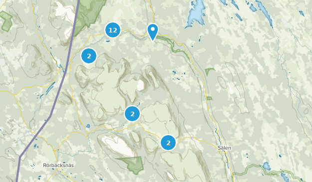 Sälen, Dalarna Map