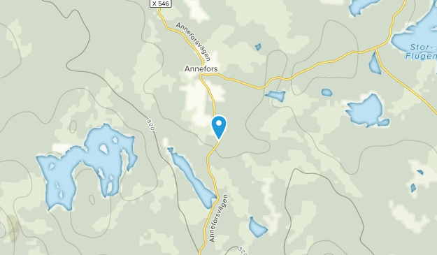 Annefors, Gävleborg Map
