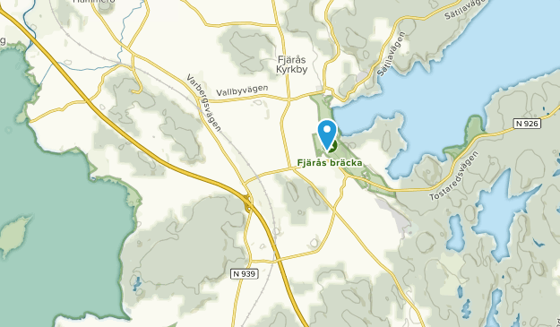 Fjärås, Halland Map