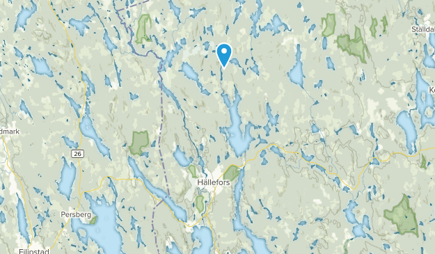 Hällefors, Närke Map