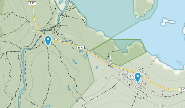Abisko, Norrbotten Map