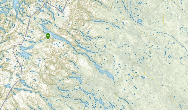 Gällivare, Norrbotten Map