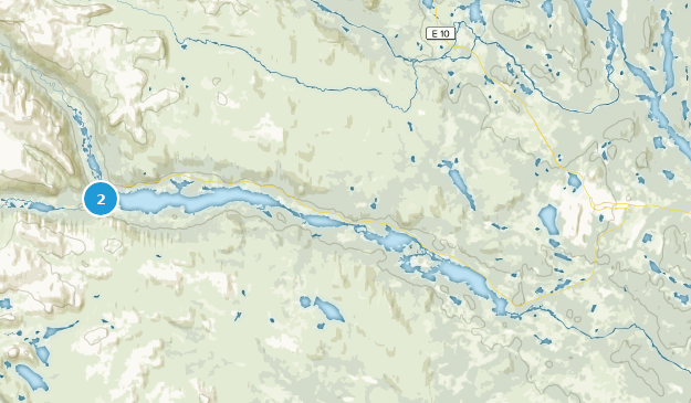 Kiruna, Norrbotten Map