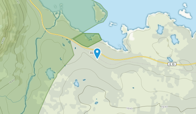 Abisko, Norrbottens län Map
