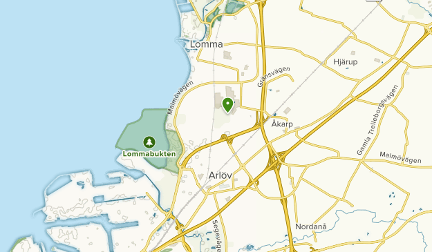 Alnarp, Skåne Map