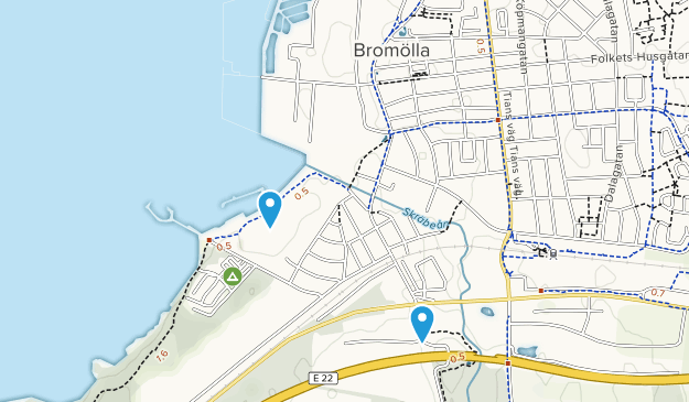 Bromölla, Skåne Map