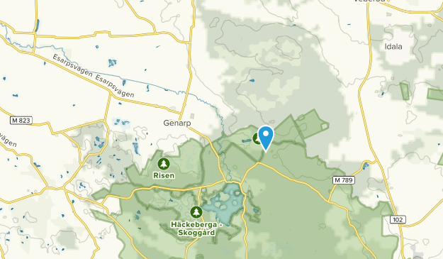 Genarp, Skåne Map