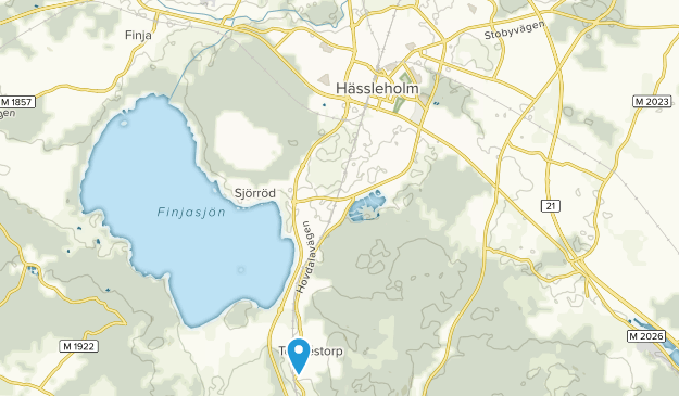 Hässleholm, Skåne Map