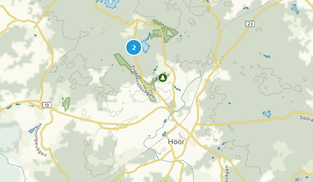 Höör, Skåne Map