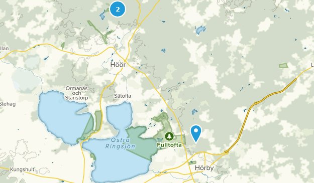 Hörby, Skåne Map