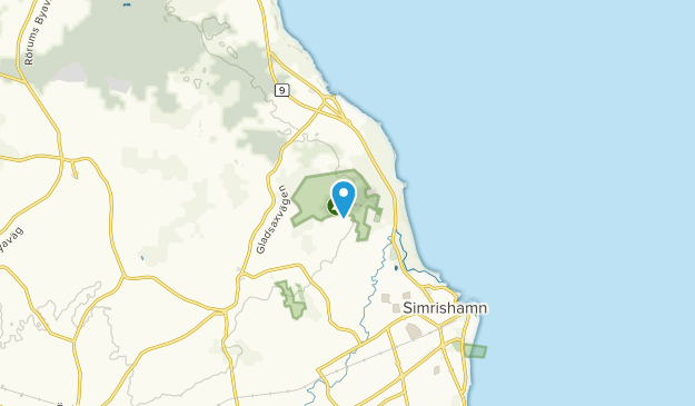 Simrishamn, Skåne län Map