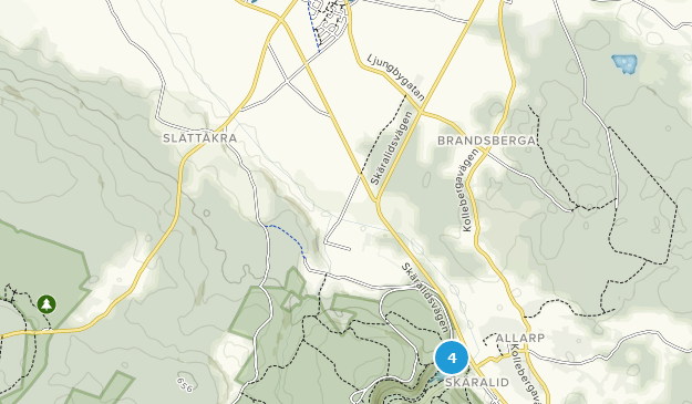 Ljungbyhed, Skåne Map