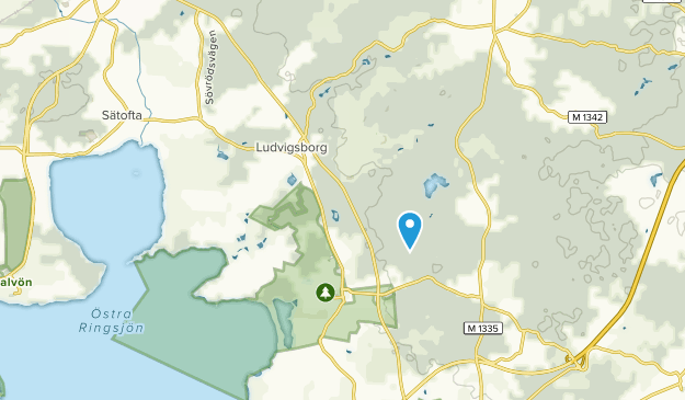 Ludvigsborg, Skåne Map