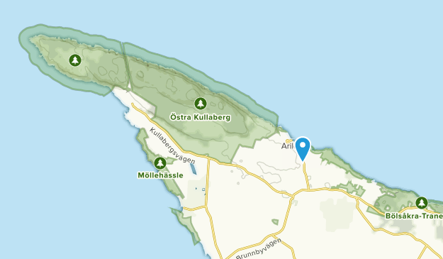 Mölle, Skåne Map