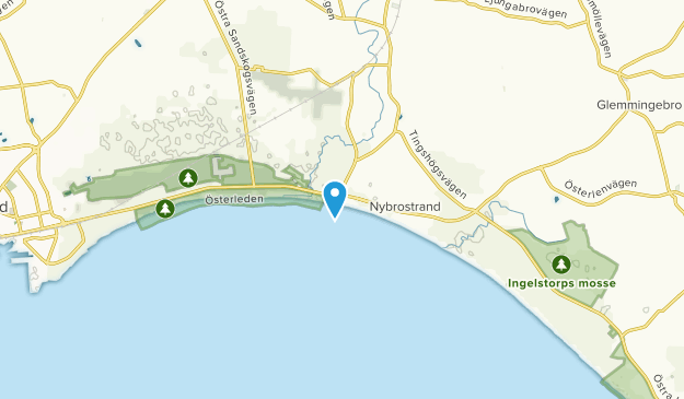Nybrostrand, Skåne Map