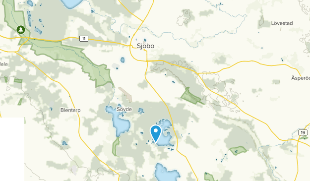 Sjöbo, Skåne Map