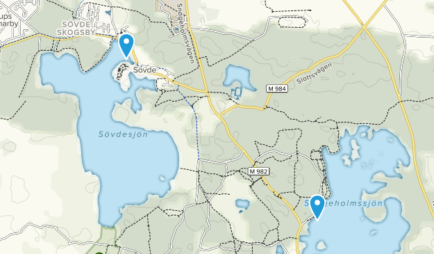 Sövde, Skåne Map