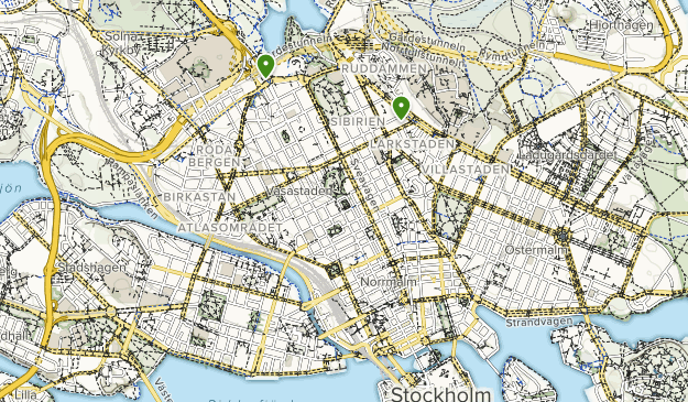 Stockholm, Södermanland Map