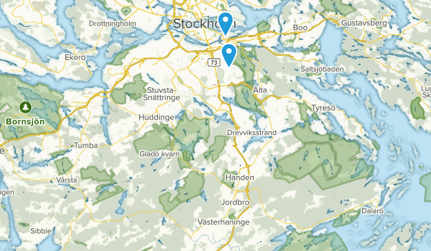 Västerhaninge, Stockholm Map