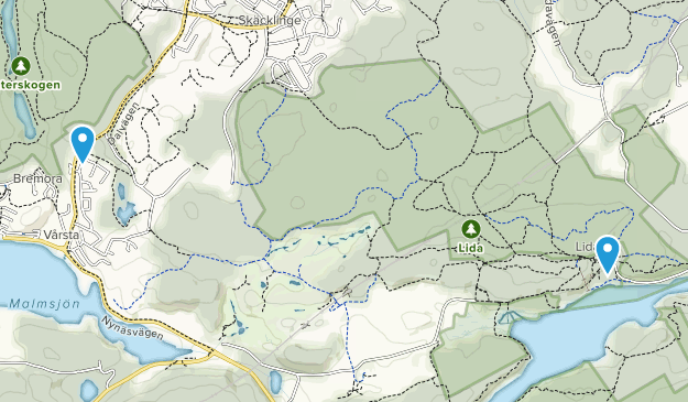 Grödinge, Stockholms län Map