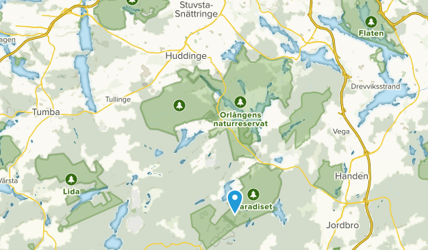 Huddinge, Stockholms län Map