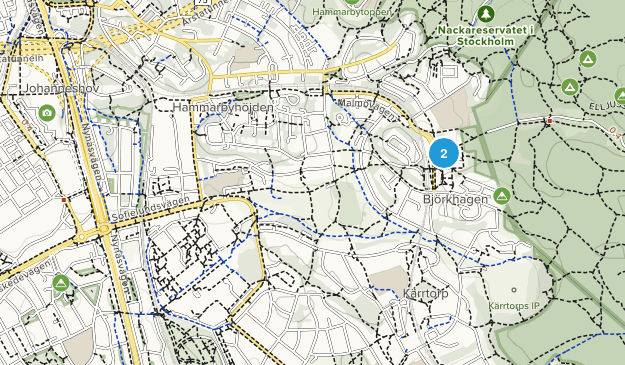 Johanneshov, Stockholms län Map