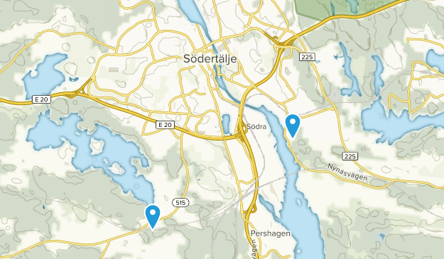 Södertälje, Stockholms län Map