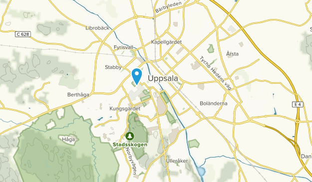 Uppsala, Uppsala Map