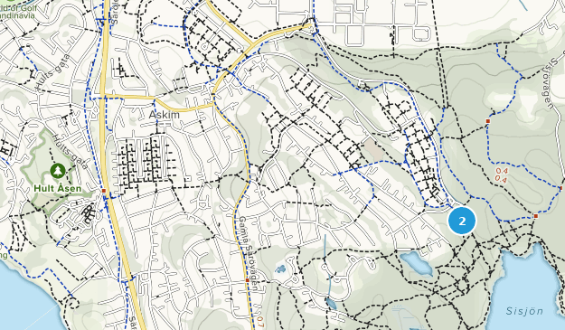 Askim, Västra Götaland Map