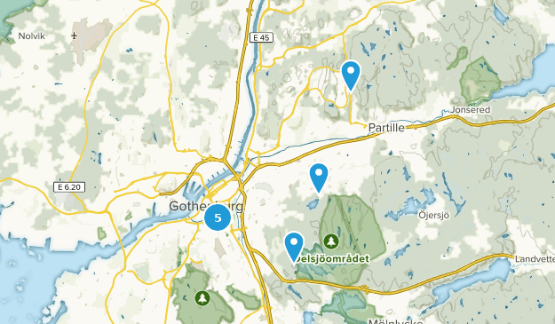 Gothenburg, Västra Götaland Map
