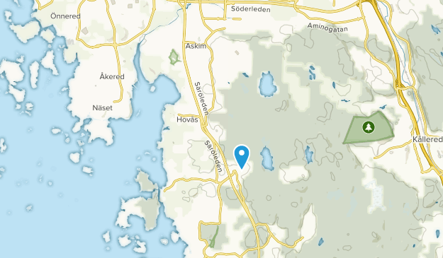 Hovås, Västra Götaland Map