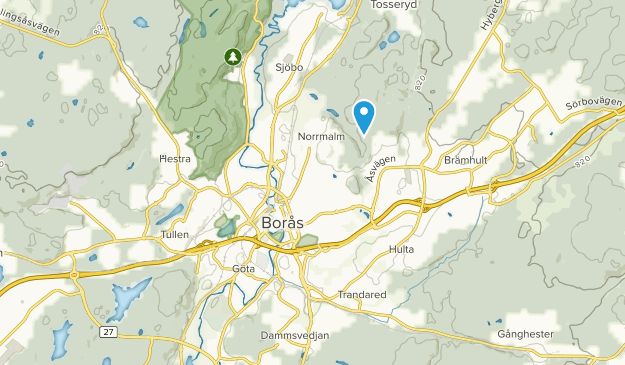 Borås, Västra Götalands län Map