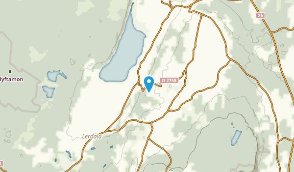 Lerdala, Västra Götalands län Map