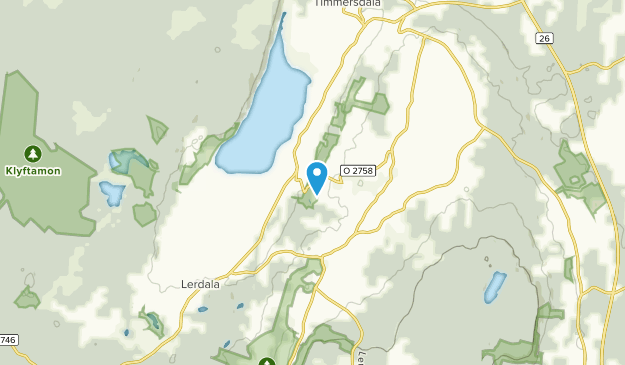 Lerdala, Västra Götalands län Map