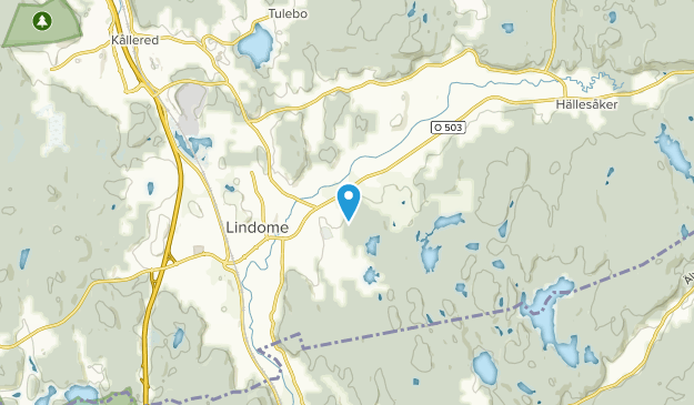 Lindome, Västra Götalands län Map