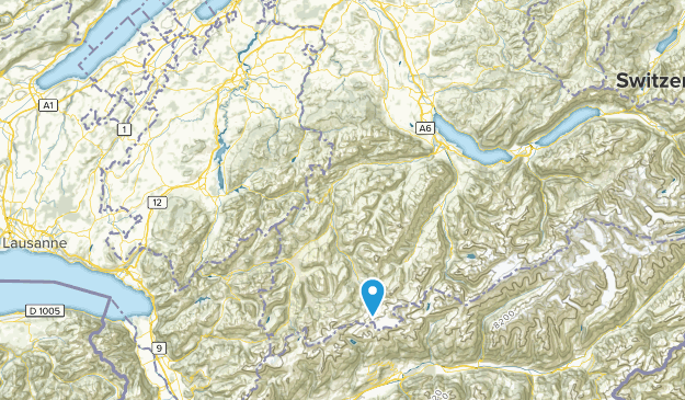 Zelg, Switzerland Map
