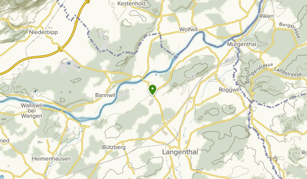 Aarwangen, Bern Map