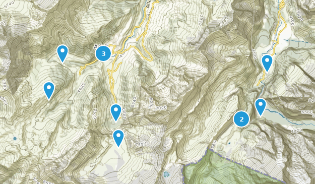 Adelboden, Bern Map