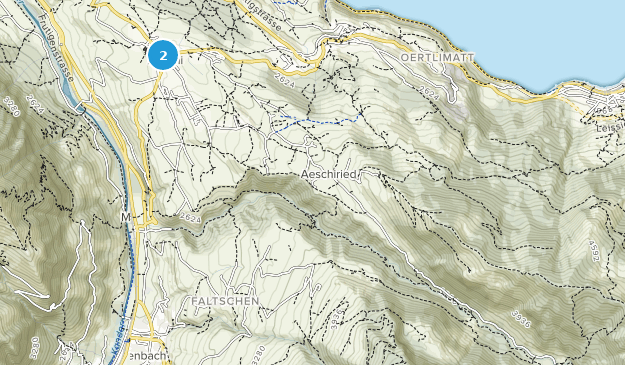 Aeschi bei Spiez, Bern Map