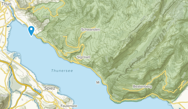 Beatenberg, Bern Map