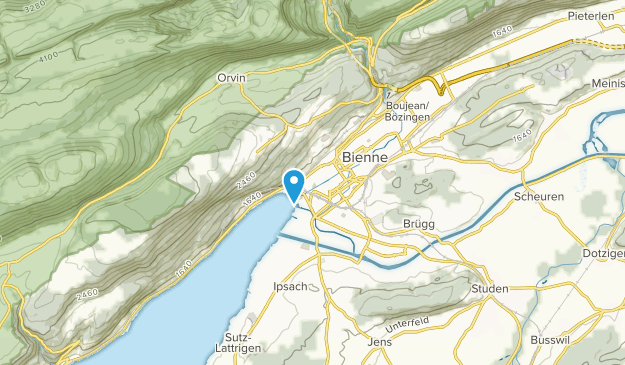 Biel, Bern Map