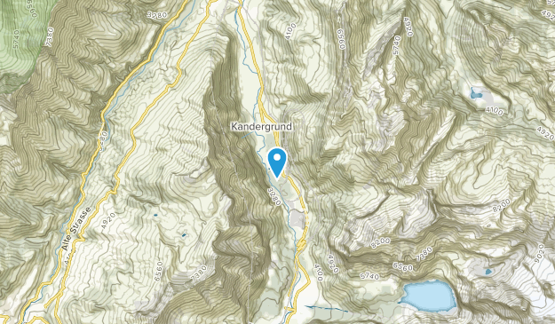 Blausee-Mitholz, Bern Map