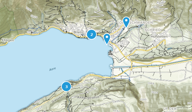 Brienz, Bern Map