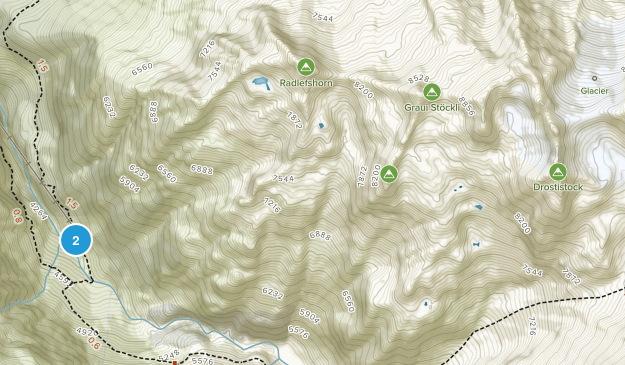 Gadmen, Bern Map