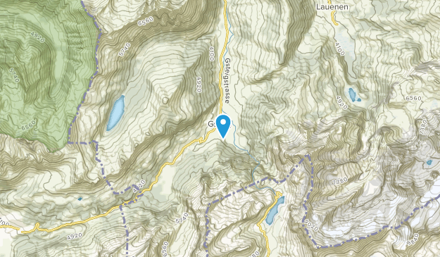 Gsteig bei Gstaad, Bern Map