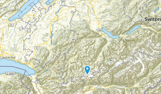 Guggisberg, Bern Map