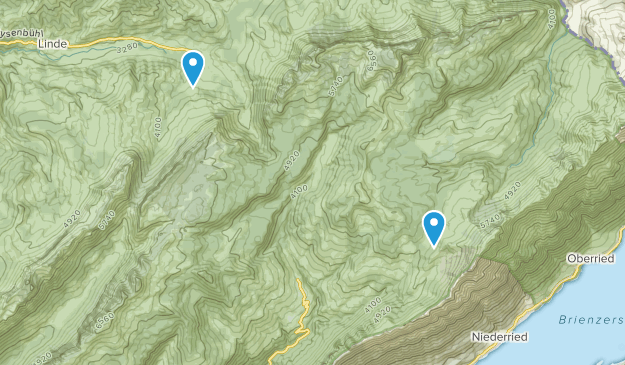 Habkern, Bern Map